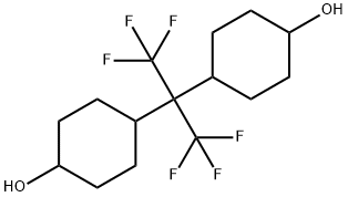 Cyclohexanol, 4,4'-[2,2,2-trifluoro-1-(trifluoromethyl)ethylidene]bis- (9CI) Structure