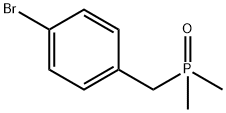 Phosphine oxide, [(4-bromophenyl)methyl]dimethyl- Structure