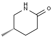 2-Piperidinone, 5-methyl-, (5S)- Structure