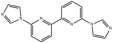 2,2'-Bipyridine, 6,6'-di-1H-imidazol-1-yl- Structure