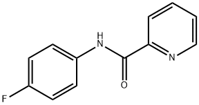 2-Pyridinecarboxamide, N-(4-fluorophenyl)- Structure