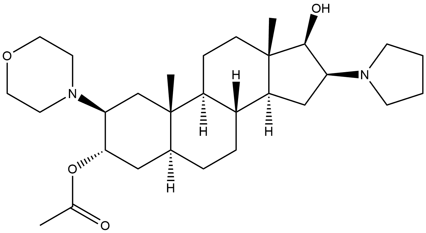 Rocuronium Bromide Intermediate B Impurity D-1 Structure