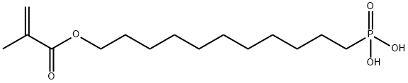 11-Methacryloyloxyundecylphosphonic acid >=95% Structure