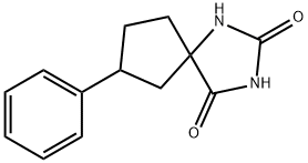 7-Phenyl-1,3-diazaspiro[4.4]nonane-2,4-dione 구조식 이미지