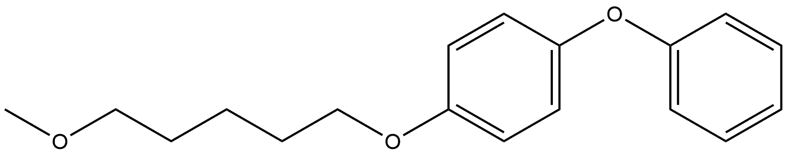 1-[(5-Methoxypentyl)oxy]-4-phenoxybenzene Structure