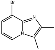 Imidazo[1,2-a]pyridine, 8-bromo-2,3-dimethyl- Structure