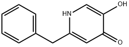 2-benzyl-5-hydroxy-1,4-dihydropyridin-4-one Structure