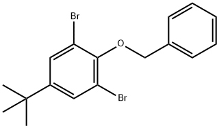 2-(Benzyloxy)-1,3-dibromo-5-(tert-butyl)benzene Structure