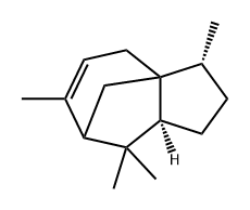 1H-3a,7-Methanoazulene, 2,3,4,7,8,8a-hexahydro-3,6,8,8-tetramethyl-, (3R,8aS)- Structure