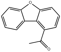 Ethanone, 1-(1-dibenzofuranyl)- Structure