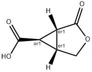 rel-(1R,5R,6R)-2-Oxo-3-oxabicyclo[3.1.0]hexane-6-carboxylic acid 구조식 이미지