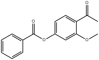 4'-Benzoyloxy-2'-methoxyacetophenone 구조식 이미지