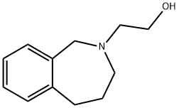 2H-2-Benzazepine-2-ethanol, 1,3,4,5-tetrahydro- Structure