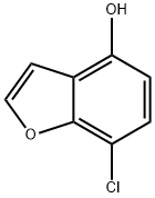 7-Chlorobenzofuran-4-ol 구조식 이미지
