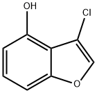 4-Benzofuranol, 3-chloro- 구조식 이미지