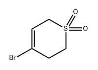 2H-Thiopyran, 4-bromo-3,6-dihydro-, 1,1-dioxide 구조식 이미지
