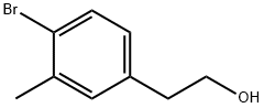 2-(4-Bromo-3-methylphenyl)ethan-1-ol Structure