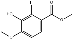 Methyl 2-fluoro-3-hydroxy-4-methoxybenzoate Structure