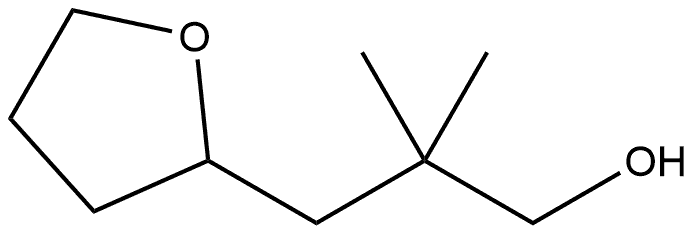 2-Furanpropanol, tetrahydro-β,β-dimethyl- Structure