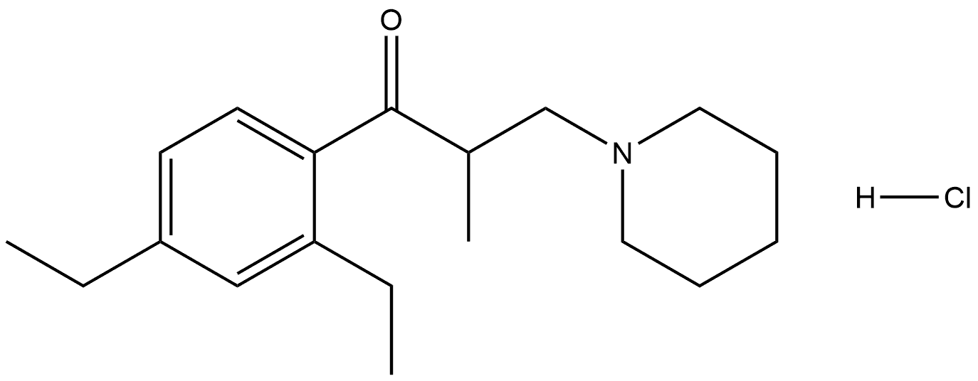 Eperisone Impurity 6(Hydrochloride) Structure