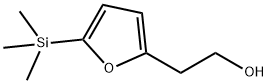 2-Furanethanol, 5-(trimethylsilyl)- 구조식 이미지