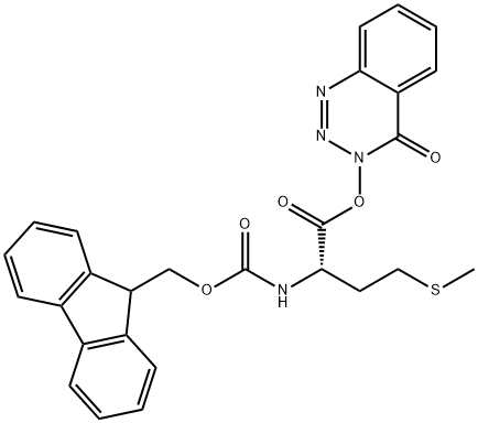 Fmoc-Met-ODhbt Structure