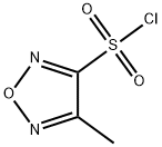 1,2,5-Oxadiazole-3-sulfonyl chloride, 4-methyl- 구조식 이미지