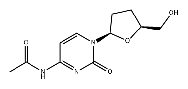 Acetamide, N-[1,2-dihydro-2-oxo-1-[tetrahydro-5-(hydroxymethyl)-2-furanyl]-4-pyrimidinyl]-, (2R-cis)- (9CI) Structure