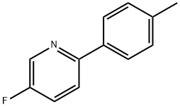 Pyridine, 5-fluoro-2-(4-methylphenyl)- Structure