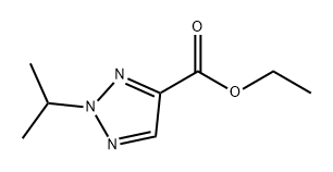 2H-1,2,3-Triazole-4-carboxylic acid, 2-(1-methylethyl)-, ethyl ester 구조식 이미지