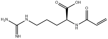 L-Arginine, N2-(1-oxo-2-propen-1-yl)- Structure