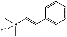 Silanol, dimethyl[(1E)-2-phenylethenyl]- Structure