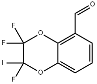 2,2,3,3-Tetrafluoro-1,4-benzodioxane-5- carboxaldehyde Structure