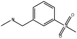 (3-methanesulfonylphenyl)methyl](methyl)amine
hydrochloride 구조식 이미지