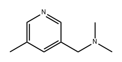 3-Pyridinemethanamine, N,N,5-trimethyl- Structure