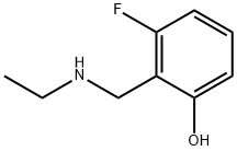 2-[(Ethylamino)methyl]-3-fluorophenol Structure