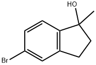 1H-Inden-1-ol, 5-bromo-2,3-dihydro-1-methyl- 구조식 이미지