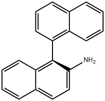 [1,1'-Binaphthalen]-2-amine, (1R)- (9CI) Structure