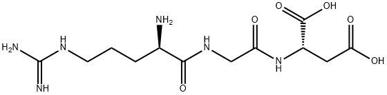 (S)-2-(2-((R)-2-Amino-5-guanidinopentanamido)acetamido)succinic acid Structure