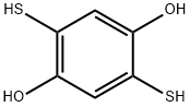 2,5-Dimercapto-1,4-hydroxyphenol Structure