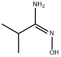 Propanimidamide, N'-hydroxy-2-methyl-, (1E)- Structure