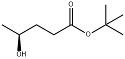 Pentanoic acid, 4-hydroxy-, 1,1-dimethylethyl ester, (4S)- Structure