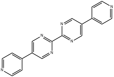 2,2'-Bipyrimidine, 5,5'-di-4-pyridinyl- 구조식 이미지