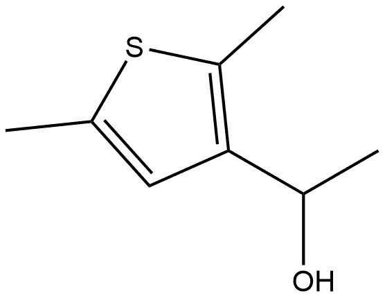 α,2,5-Trimethyl-3-thiophenemethanol Structure