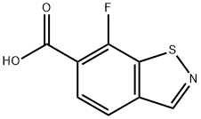 7-fluorobenzo[d]isothiazole-6-carboxylic acid 구조식 이미지