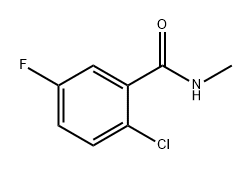 Benzamide, 2-chloro-5-fluoro-N-methyl- Structure