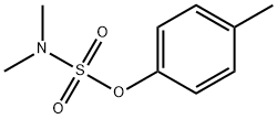 Sulfamic acid, N,N-dimethyl-, 4-methylphenyl ester Structure