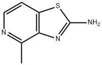 Thiazolo[4,5-c]pyridin-2-amine, 4-methyl- 구조식 이미지
