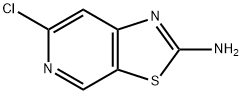 Thiazolo[5,4-c]pyridin-2-amine, 6-chloro- 구조식 이미지