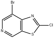 7-Bromo-2-chlorothiazolo[5,4-c]pyridine Structure